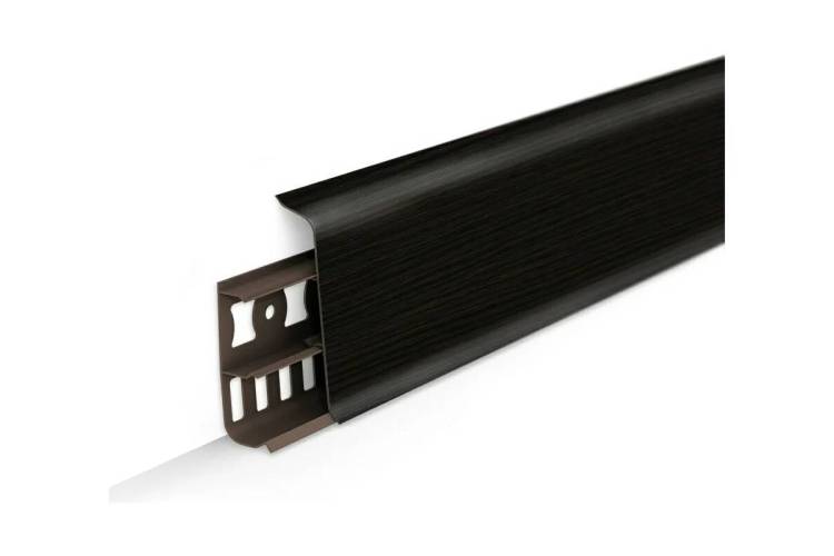 Плинтус Ideal Деконика D85 303 Венге Темный 2200x85x21