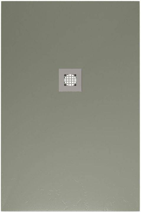Поддон для душа Allen Brau Priority с накладкой на сифон, олива, 1200х800