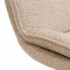 Кресло Tetchair Cosmo 25273 VT shape latte велюр, букле фото 8