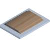 Декоративная панель Hiwood LV127 BR417 270x1.2x12