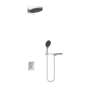 Душевой комплект Vincea VSFW-3I21T1RCH хром, встраиваемый, с термостатом