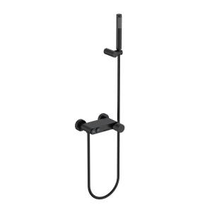 Смеситель для ванны Boheme Stick 123-BB.4 Black Spirale
