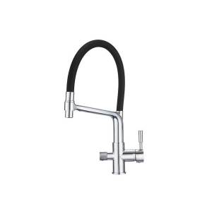 Смеситель для кухни Granula GR-0075, ХРОМ