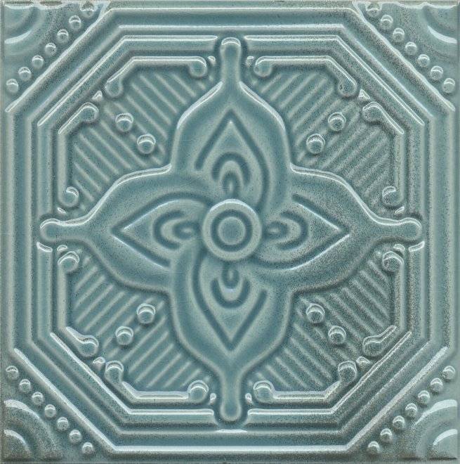 Декор Kerama Marazzi Салинас SSA004 лазурный 15x15