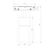 Магнитный трековый светодиодный светильник Elektrostandard Slim Magnetic 85189/01 12W 4200K Comfi черный фото 4