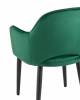 Стул Stool Group Венера MC16-2 KD HLR-21 (NP) X2 велюр изумрудный (набор 2 шт) фото 6