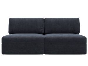 Прямой диван Лига Диванов Лига-060 НПБ 129463 RIMINI 14 темно-серый, модульный
