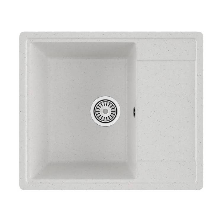 Мойка кухонная Maretti Kitchen KT575-WH белый, 57.5x49.5