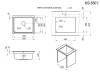 Мойка кухонная Granula Kitchen Space KS-5501U шварц фото 7