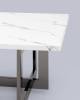 Стол журнальный Stool Group Нэйтан ECT-0106-GM сталь темный хром 122x61 фото 3
