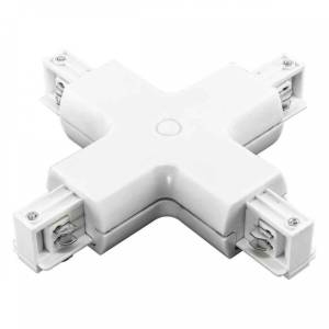 Коннектор X-образный Lightstar Barra White 504146