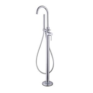 Смеситель для ванны Abber Wasser Kreis AF8115N напольный, хром