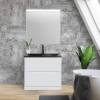 Раковина Belbagno BB800/455-LV-ART-ALR-NERO 80x45.5x14.5 черная фото 4
