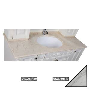 Столешница Aquanet Кастильо 140 volocas