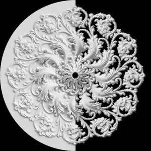 Розетка орнаментальная Artpole SR234V 66.7x66.7x4.1