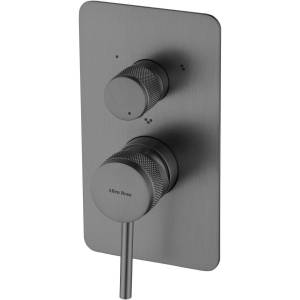 Смеситель для душа Allen Brau Priority 5.31A11-MG X3 встраиваемый, брашированный графит