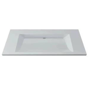 Раковина Uperwood Infinity RInfinity100wg0 без отверстия для смесителя, белая глянцевая, 100x45 Раковина Uperwood Infinity RInfinity100wg0 без отверстия для смесителя, белая глянцевая, 100x45
