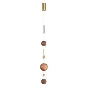 Подвесной светодиодный светильник Odeon Light Exclusive Callisto 5457/5L