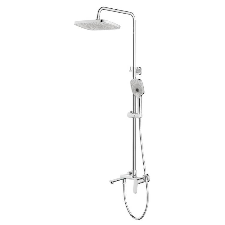 Душевая стойка Azario Alanti AZ-K2332-1 хром