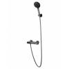 Смеситель для ванны Wonzon & Woghand WW-A30902-BGG с душевым гарнитуром, темный графит