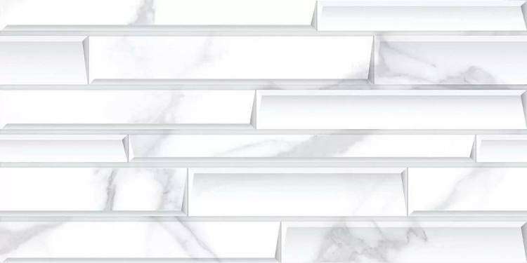 Керамическая плитка Керлайф Calacatta Bricks Rel. 33 31.5x63