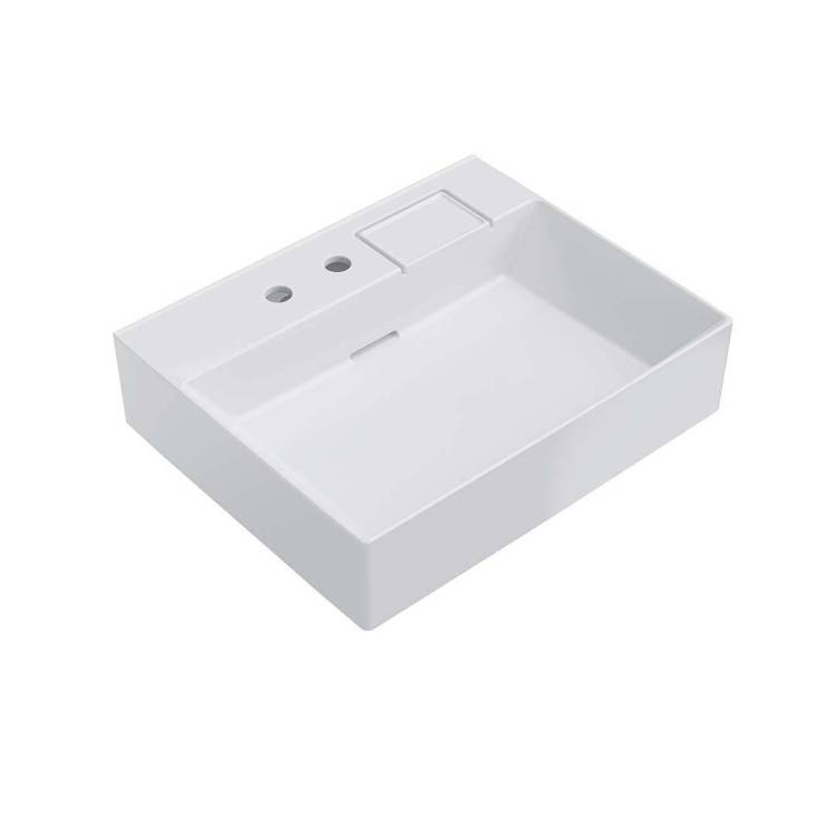 Раковина Kerama Marazzi Logica LO.wb.60.2 60 см, белая глянцевая