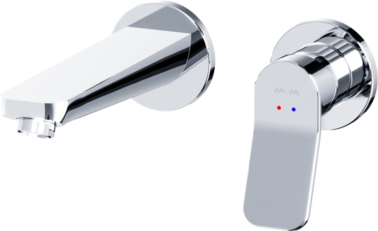 Смеситель для раковины AM.PM X-Joy F85A72600 С ВНУТРЕННЕЙ ЧАСТЬЮ, хром