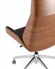 Кресло компьютерное Stool Group TopChairs Crown SN A312 8383-29 walnut back черный фото 6