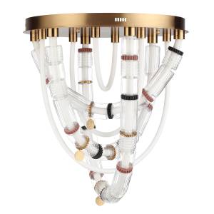 Потолочная светодиодная люстра Odeon Light Exclusive Collier 5455/80CL