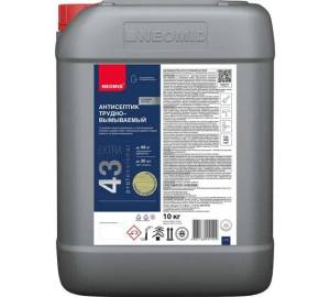 NEOMID EXTRA ECO АНТИСЕПТИК трудновымываемый, защита до 35 лет, готовый раствор, зеленый (10л)