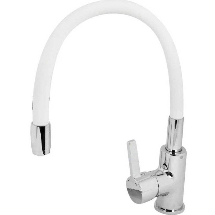 Смеситель для кухни ESKO CL 519 W с гибким изливом, хром