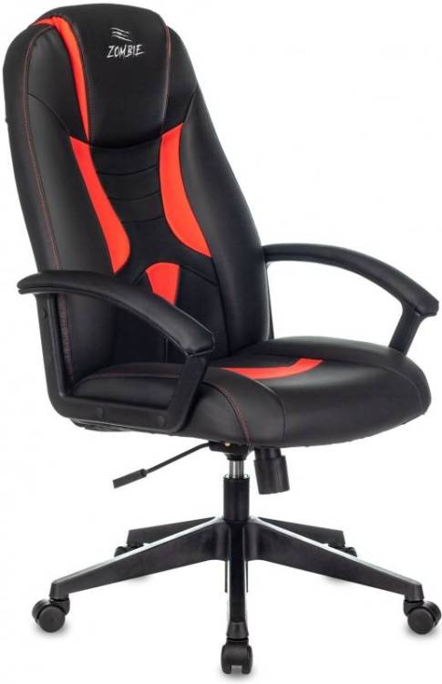 Кресло компьютерный Бюрократ ZOMBIE 8 1583068 Черный/Красный