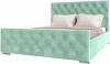 Кровать 1600х2000 НК-Мебель Интеро 72306777 Мятный 110x169.4x220.5