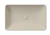 Раковина GSI Nubes 903608 бежевый матовый, 60x38 фото 2