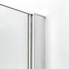 Душевое ограждение NEW TRENDY NEW RENOMA R 80x100x195 D-0112A/D-0085B (хром) фото 5