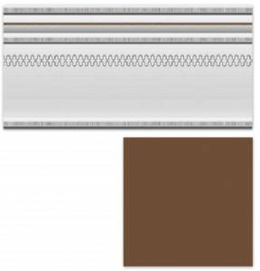 Плинтус Heralgi Garden Zocalo Classic Marron 15x30