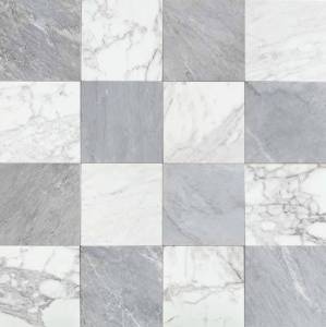 Мозаика Edimax Reve NQ17 Blanc Gris Chess 30x30