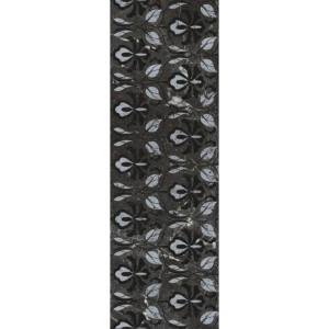 Декор Kerama Marazzi Тубкаль KMD3STA031BR Черный Глянцевый Обрезной 30x89.5