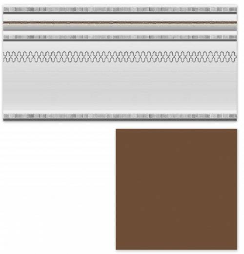 Плинтус Heralgi Garden Zocalo Classic Marron 15x30