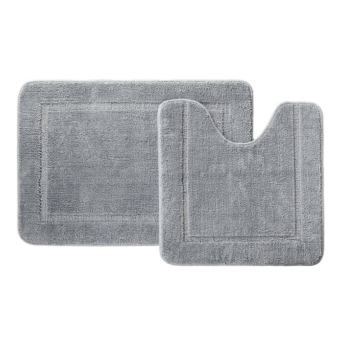 Набор ковриков Iddis Promo PSET06Mi13 65х45 + 45х45, серый