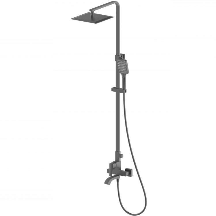 Душевая стойка Wonzon & Woghand WW-88047072-BGM темный графит