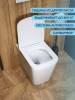 Унитаз приставной Watersense Eva HD W00154 безободковый, сиденье микролифт фото 2