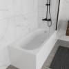 Акриловая ванна Vincea VBT-2B150-FR с каркасом, белая, 150x70x48