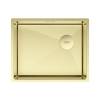 Мойка кухонная Paulmark Next-Skew 54 Uni PM885444-LG Светлое Золото, 54x44
