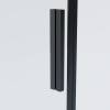 Душевая дверь в нишу Vincea Soft 2 VDS-3SO2110CLB профиль черный, стекло прозрачное, 110x200 фото 5