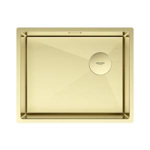 Мойка кухонная Paulmark Next-Skew 54 Uni PM885444-LG Светлое Золото, 54x44