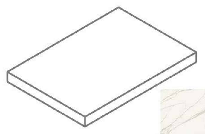 Ступень Italon Метрополис 620070002187 Калакатта Голд Угловая Левая 33x120