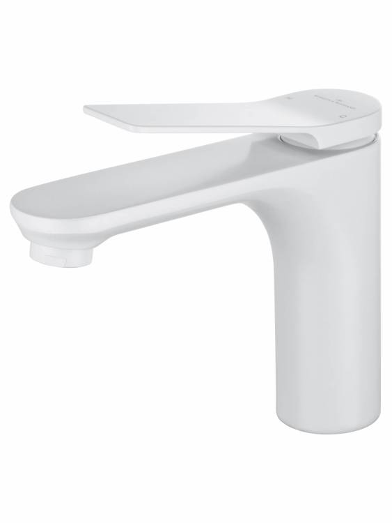 Смеситель для раковины Wonzon & Woghand WW-XH-010-MW белый матовый