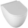 Унитаз подвесной Isvea Infinity 10NF02001SV безободковый, сиденье с микролифтом, белый фото 2