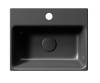 Раковина GSI Nubes 9684126 черный матовый, 40x32 фото 2